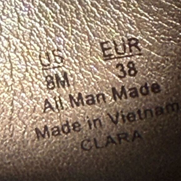 Circus by Sam Edelman Clara Black Platform Wedge Sandals Size 8M - Picture 10 of 10